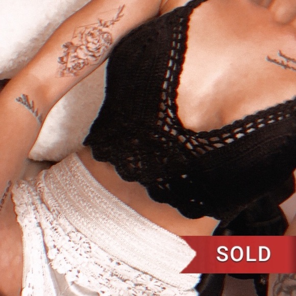 La Hearts Tops - Festival Crop Top Sold On Mercari